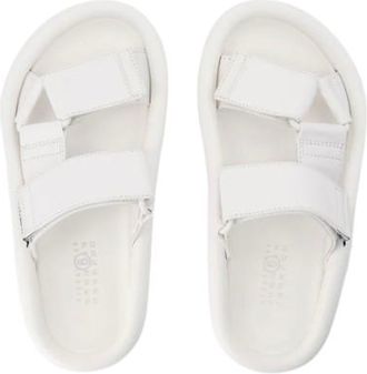Maison Margiela White Leather Sandals Size 41