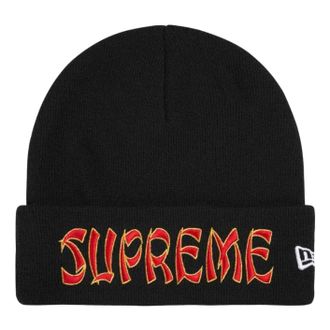 SUPREME x New Era FW26 Action Beanie Black SUP-FW26-1074-BLK