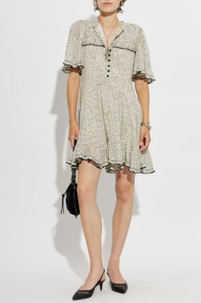 Isabel Marant Daynia Dress, Womens, Cream