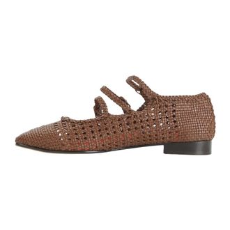 Carel Ballerinas, female, Brown, Size: 8 1/2 US Ariana Braided Ballerinas