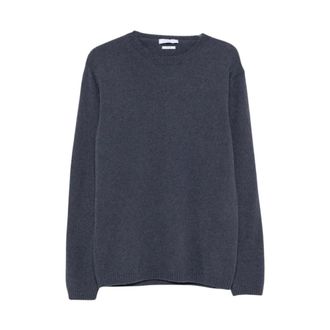 Daniele Fiesoli Jersey de Lana Cuello Redondo - Knitwear - Hombre - Gris - 2XL
