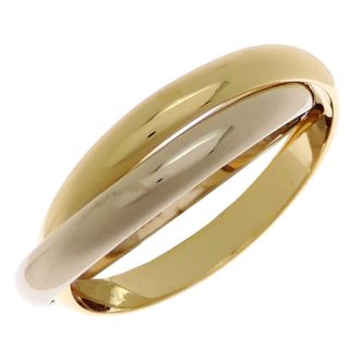 Cartier Yellow Gold (18K) White Gold (18K) Band Ring (Pre-Owned)