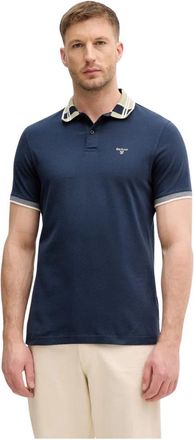 Barbour Callington Polo - Heren - Polos - Blauw - 2XL - Katoen - Tops