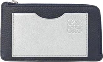Loewe Pre-owned Wallets, unisex, Blue, Size: ONE SIZE Pre-owned Card case