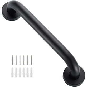 OEM Barras De Apoyo Para Ba&ntilde;o, De Montaje En Pared, Accesibles Para Sillas De Ruedas, Con Agarre Antideslizante, 50 Cm - Crezuo