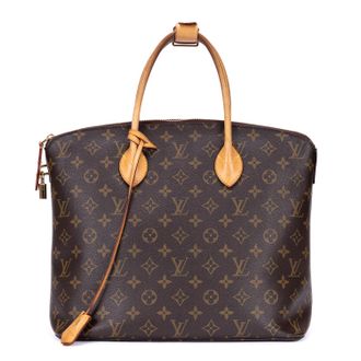 Louis Vuitton Pre-owned Womens Lockit Vertical MM Shoulder Bag - Brown - One Size