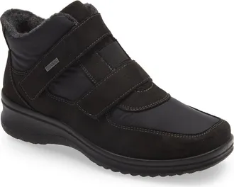 Ara Marion Faux Fur Waterproof Gore-Tex Sneaker in Black at Nordstrom, Size 9.5-10Us