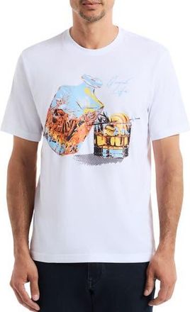 Robert Graham Barrel Aged Whiskey Graphic T-Shirt in White at Nordstrom Rack, Size X-Large