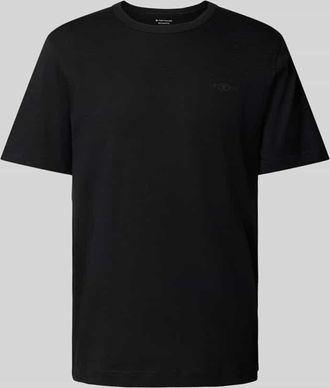 Tom Tailor Regular Fit T-Shirt aus reiner Baumwolle in Black, Größe S