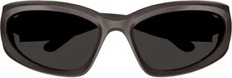 Balenciaga BB0157S Cat-Eye Sunglasses - Gray