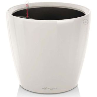 Lechuza Jardiniere - Lechuza - Classico 35 Ls All-in-one - Blanc Brillant - Systeme DIrrigation - 13 L
