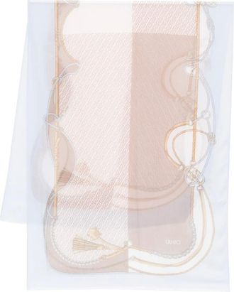 Liu Jo Sciarpa con frange - Toni neutri