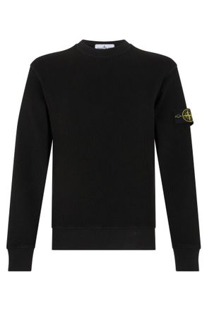 Stone Island Black Cotton sweater