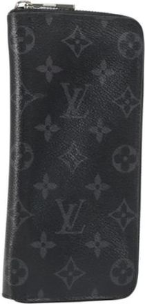 Louis Vuitton Pre-owned Wallets, female, Black, Size: ONE SIZE Pre-owned Canvas Wallet