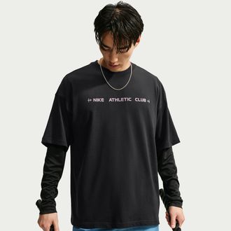 Nike Mens N.A.C. Oversized T-Shirt in Black | IM6139-011