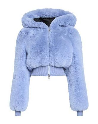 Moschino ROPA DE ABRIGO - Borreguito y pelo ecol&oacute;gico en YOOX.COM