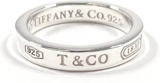 Tiffany & Co. Silver Silver 925 Band Ring (Pre-Owned)
