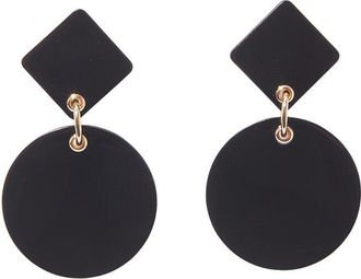 Carolina Herrera Cz Plexi Shapes Small Earrings