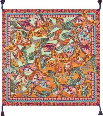 Johnny Was Womens Silk Scarf In Ofelia Scarf