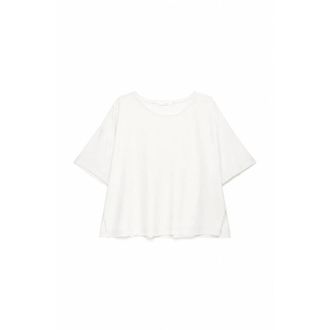 Maliparmi Maliparmi, Dames, Blouses & Shirts, Wit, Maat: M Zijde