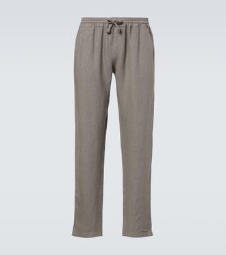 Fedeli Bonifacio linen tapered pants