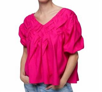 Merlette Antares Top In Magenta