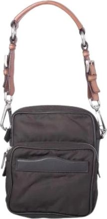Prada Borsa a tracolla in nylon Pre-owned - - Pre-owned - Donna - Marrone - ONE SIZE