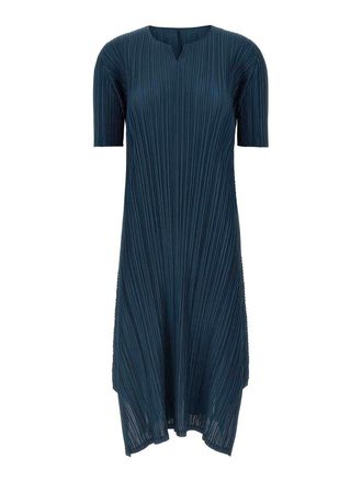 Pleats Please Issey Miyake Mellow Pleats Dress
