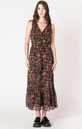 Dex Clothing Marseille Maxi Dress In Black Tape
