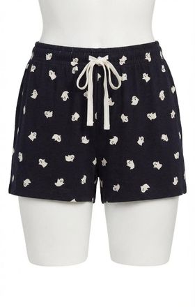Z Supply Delia Ghost Drawstring Short In Black Sand