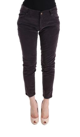 Ermanno Scervino Cotton Cropped Casual Womens Pants