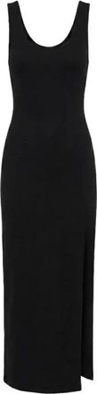 Wardrobe.NYC Opaque Scoop Jurk - Dames - Casual kleedjes - Zwart - XS - Kleedjes