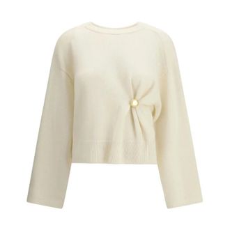 Loulou Studio Mujer, Jerseys, Blanco, Talla: L