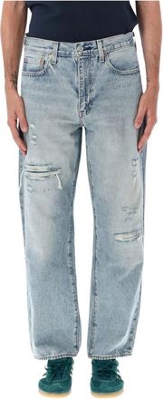 Levi's 568 Loose Straight Jeans - Heren - Regular Fit Jeans - Blauw - W33 - Katoen - Jeans