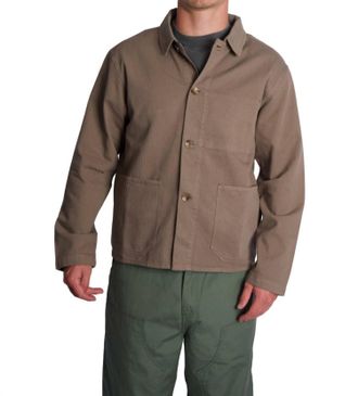 Knickerbocker French Vintage Hbt Overshirt In Mushroom