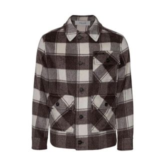 Golden Goose Giacca Overshirt Roann - - Shirts - Uomo - Marrone - M