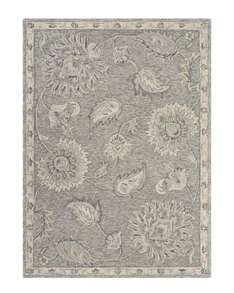 LR Home Lr Home Winn Traditional Paisley Handmade Wool Area Rug