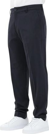 A|X Armani Exchange Elegante Blauwe Herenbroek Lente/Zomer - Heren - Nette broeken - Blauw - W33 - Broeken