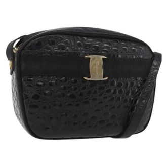 Ferragamo Borsa a spalla Pre-owned in pelle - - Pre-owned - Donna - Nero - ONE SIZE