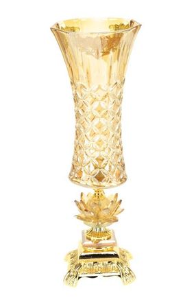 Mark Roberts Stately Lily Vase in Golden Yellow at Nordstrom