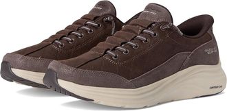 Skechers Contour Foam Cozy Fit Hands Free Slip-ins Womens Shoes Chocolate : 5.5 B - Medium, Synthetic