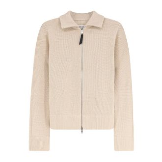 Maison Margiela Truien & Vesten, Dames, Beige, M, Cardigans