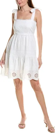 Tyler B&ouml;e Ivy Eyelet Linen Mini Dress
