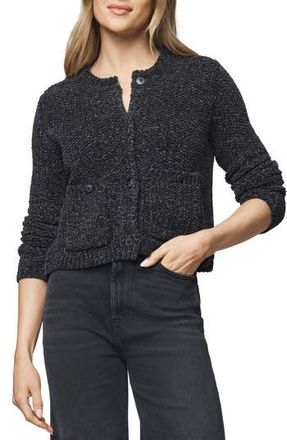 Splendid Andrea Crop Cardigan in Lead at Nordstrom Rack, Size X-Large