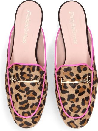 Pretty Ballerinas Round Toe Poni Loafer Slide in Beige at Nordstrom, Size 38.5
