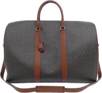 Saint Laurent Pre-owned Le Monogram 72H Duffle Boston Bag - unisex - Vintage Weekendtas - Bruin - ONE Size - Leer - Vintage