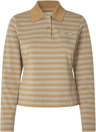 Sams&oslash;e & Sams&oslash;e Sadover Polo - Dames - Polos - Bruin - S - Katoen - Tops