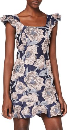 Chi Chi London Womens Chi Chi Normani Dress, Blue, 10 UK