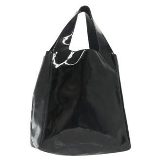 Prada Pre-owned Tote Bags, female, Black, Size: ONE SIZE Pre-owned Leather handbags