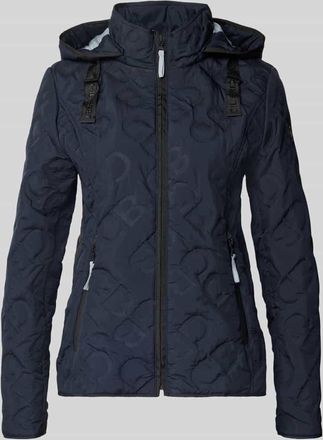 Gil Bret Jacke mit Stehkragen und Rei&szlig;verschlusstaschen in Marine, Gr&ouml;&szlig;e 36